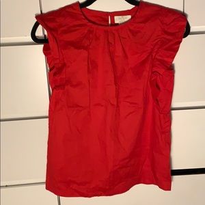 Kate Spade Girls Ruffle Sleeve Tank